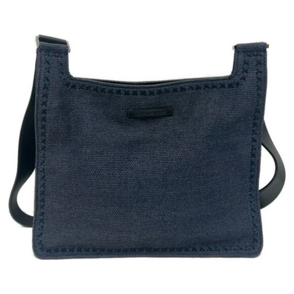 Hunting World Handbags - Hunting World Rare Authentic Canvas LeatherNavy Blue Women's Hobo Shoulder Bag